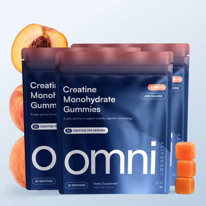 OMNI Creatine Gummy  3-pack, 90 tablets