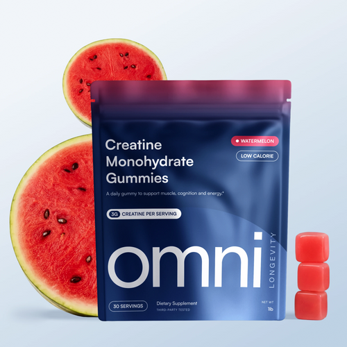 OMNI Creatine Gummy  3-pack, 90 tablets