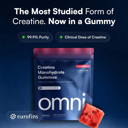 OMNI Creatine Gummy  3-pack, 90 tablets